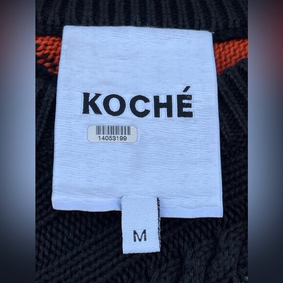 Koché Patchwork Oversized Sweater size medium - Picture 7 of 15